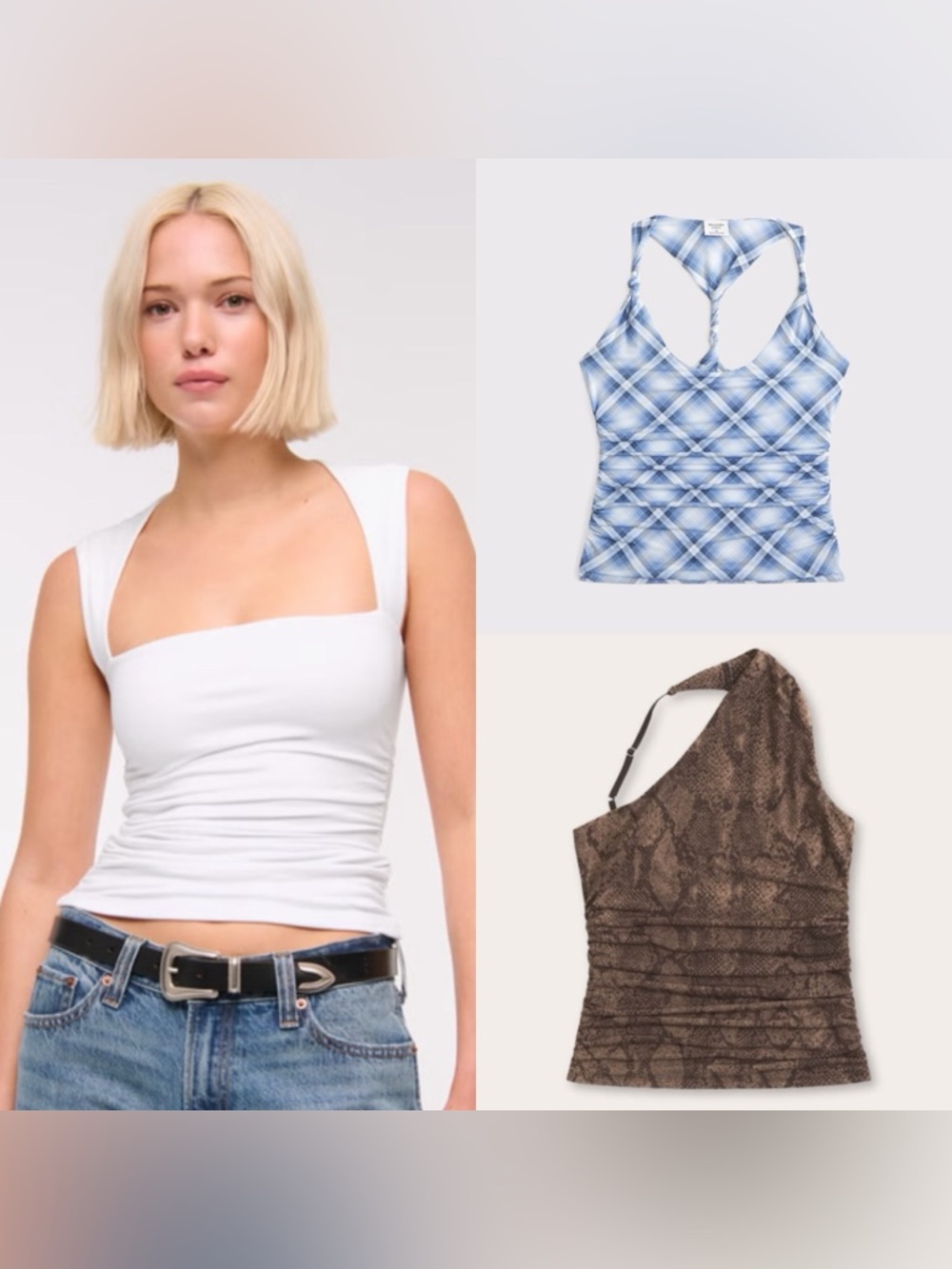 Bundle of 3 XS Abercrombie & Fitch tops